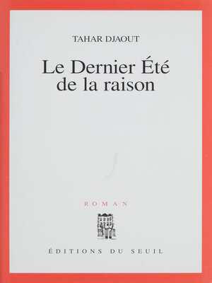 cover image of Le Dernier Été de la raison